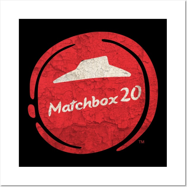 Cosplay Parody Pizza Hut Vintage Music Lovers - Matchbox 20 Wall Art by kumurkumur